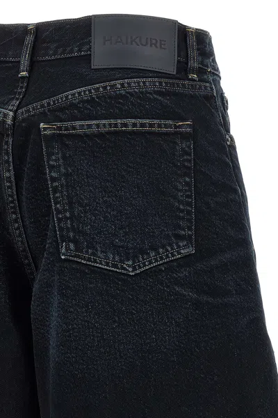 Haikure Belt Loop Shorts In Black
