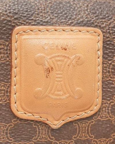 Celine Céline  Macadam Bag In Brown
