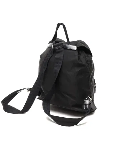 Prada Tessuto Backpack In Black