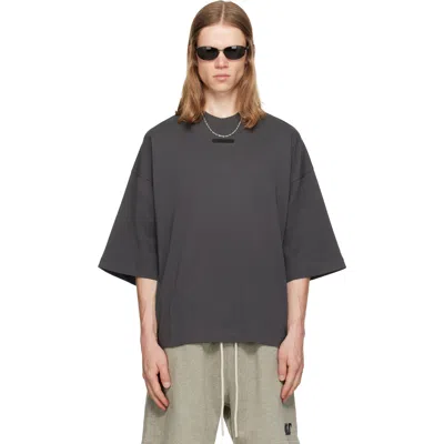 Essentials Merch T-shirt Boxy Fit In Black