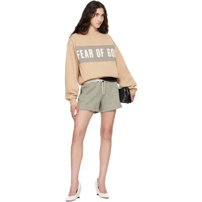 Essentials Tan Classic Sweatshirt In Multi