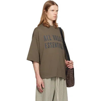 Essentials Drop-shoulder T-shirt In Green