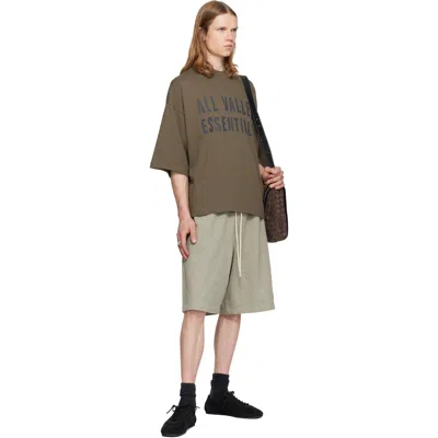 Essentials Drop-shoulder T-shirt In Green