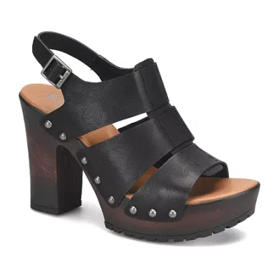 Korks Kristian Platform Sandal In Black