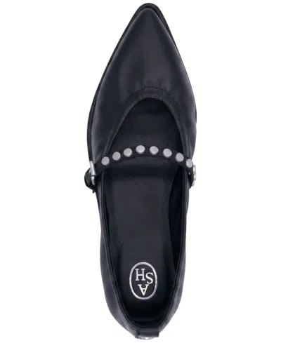 Ash Bella Studded Mary Jane Flat In Multi