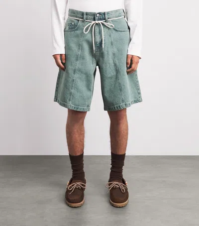 Aboutblank Drawstring Shorts In Blue