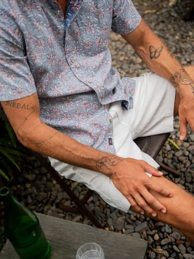 Faherty Essential Drawstring Short In Animal Print