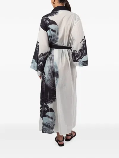 Cor Elliot Robe In White