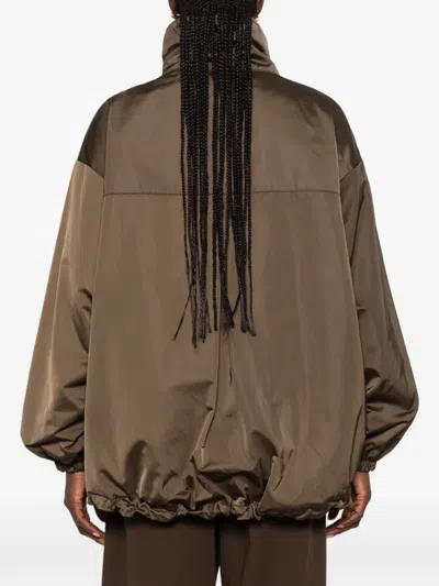 Marc O'polo Elasticated-hem Jacket In Brown