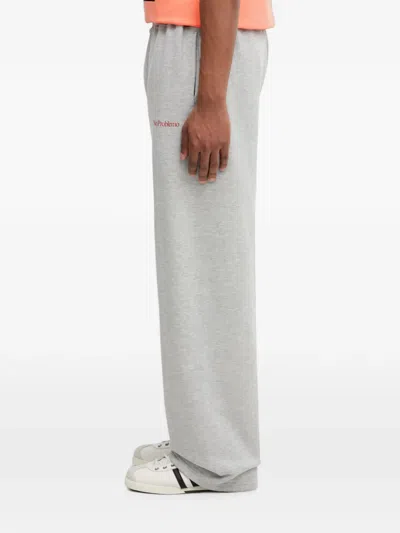No Problemo Oversize Track Pants In Gray