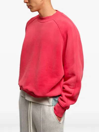 Aboutblank Raglan-sleeve Oversized Sweater In Red