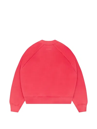 Aboutblank Raglan-sleeve Oversized Sweater In Red