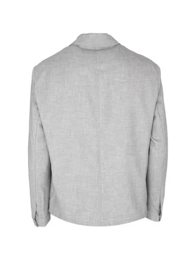 Tombolini Zero Gravity Zip-up Jacket In Gray