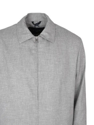 Tombolini Zero Gravity Zip-up Jacket In Gray