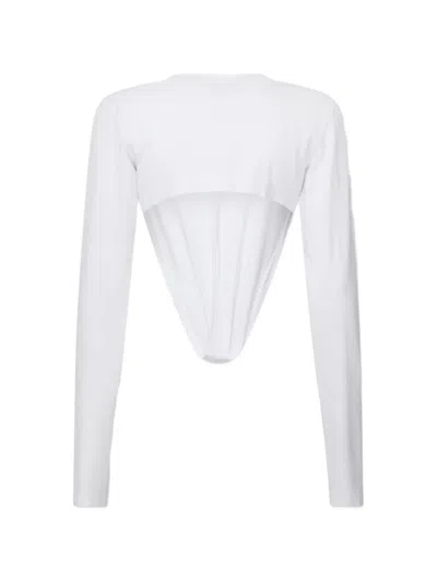 Dsquared2 Deep-cut Just Right Fit T-shirt In White