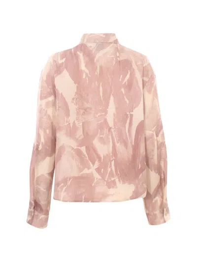 Alysi Brushed-print Shirt In Multi