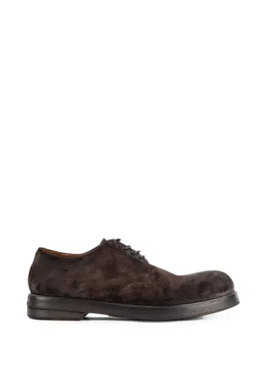 Marsèll Marsell Suede Derby Flat In Multi