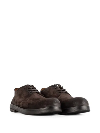 Marsèll Marsell Suede Derby Flat In Multi