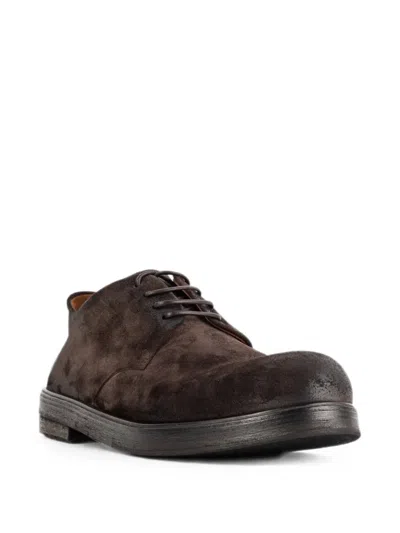 Marsèll Marsell Suede Derby Flat In Multi