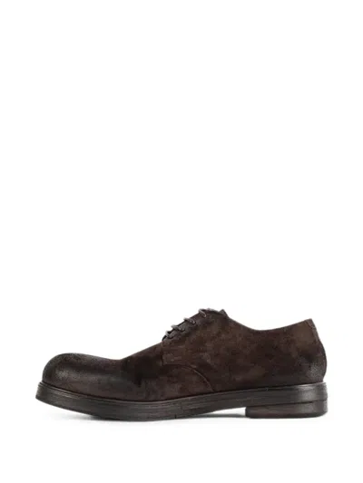 Marsèll Marsell Suede Derby Flat In Multi