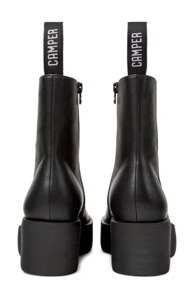 Camper Billie Platform Bootie In Black