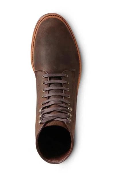 Allen Edmonds Higgins Mill Plain Toe Boot In Brown