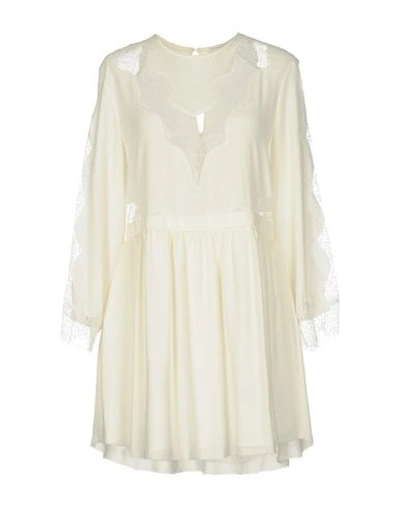 Iro Short Dress In White