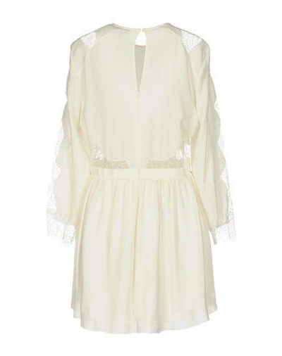 Shop Iro Short Dress In White