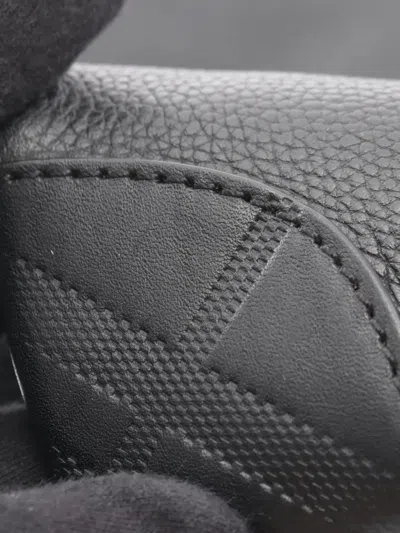 Pre-owned Burberry 2010s Drawstring Backpack In Black