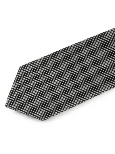 Tom Ford Silk Tie In Gray