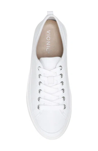 Vionic Winny Low Top Sneaker In White