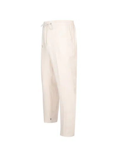 Tombolini Zero Gravity Drawstring Trousers In Neutral