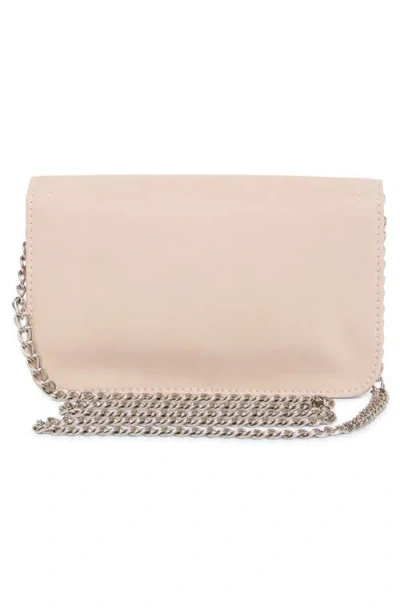 Longchamp Cavalcade Leather Wallet On A Chain In Pattern