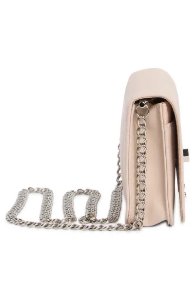 Longchamp Cavalcade Leather Wallet On A Chain In Pattern