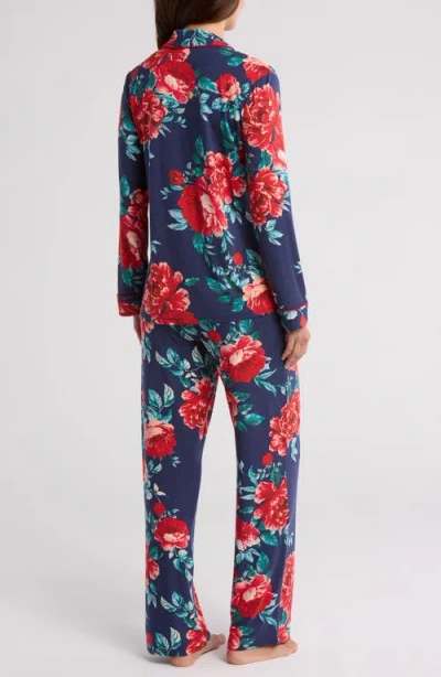Nordstrom Moonlight Eco Knit Pajamas In Blue
