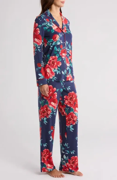 Nordstrom Moonlight Eco Knit Pajamas In Blue