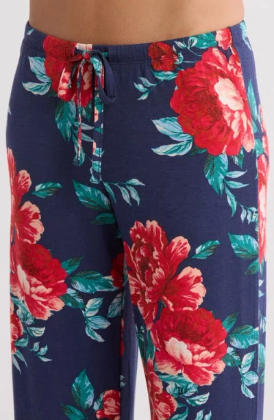 Nordstrom Moonlight Eco Knit Pajamas In Blue