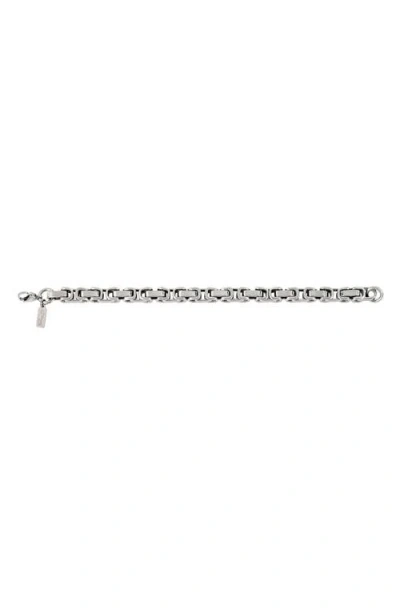 Ed Hardy Interlinked Bracelet In Metallic