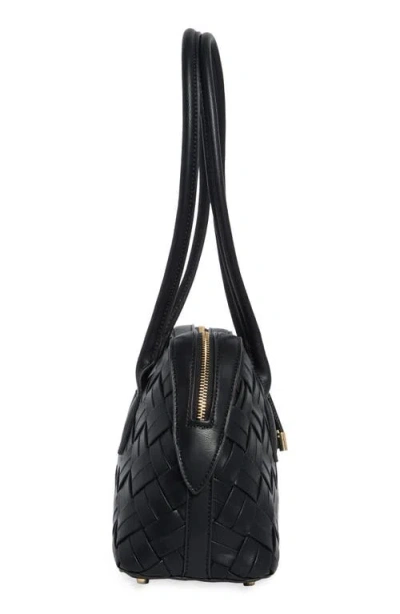 Moda Luxe Woven Shoulder Bag In Pattern