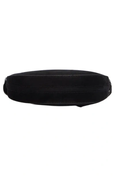 Bcbg Convertible Crescent Shoulder Bag In Black