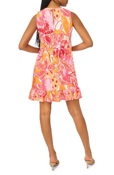 Halogen ® Printed Ruffled A-line Dress In Multi
