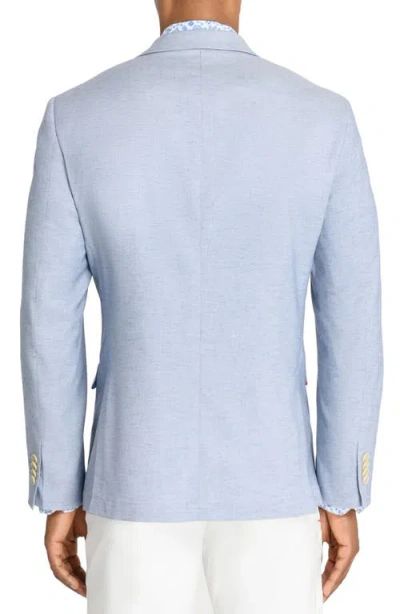 Construct Lino Two-button Sport Coat In Blue