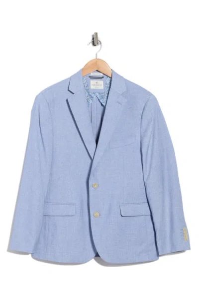 Construct Lino Two-button Sport Coat In Blue