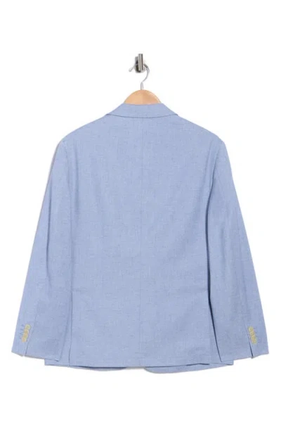 Construct Lino Two-button Sport Coat In Blue