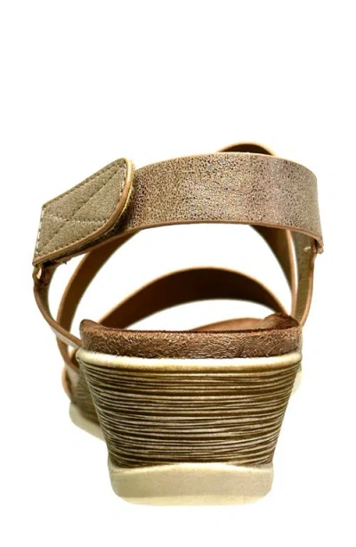Ninety Union Panama Slingback Wedge Sandal In Multi