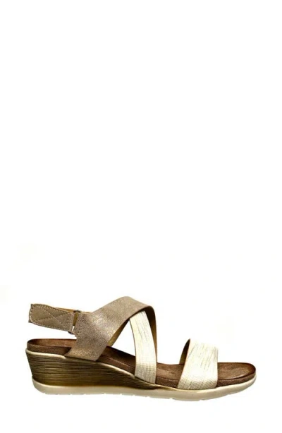 Ninety Union Panama Slingback Wedge Sandal In Multi