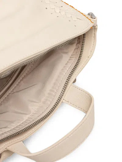 Desigual Braided-panel Backpack In Neutral
