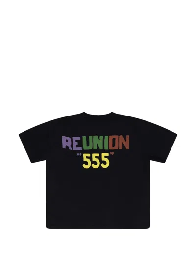 Sp5der Graphic-print T-shirt In Black