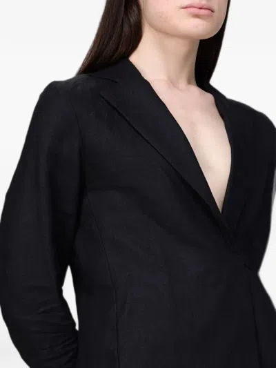 Colmar Wrap-tie Blazer In Black