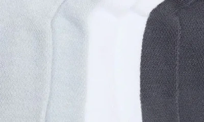 Zella 3-pack Tab Ankle Socks In Gray